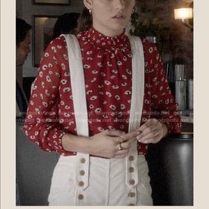 Madewell Mistlight Mock Neck Top